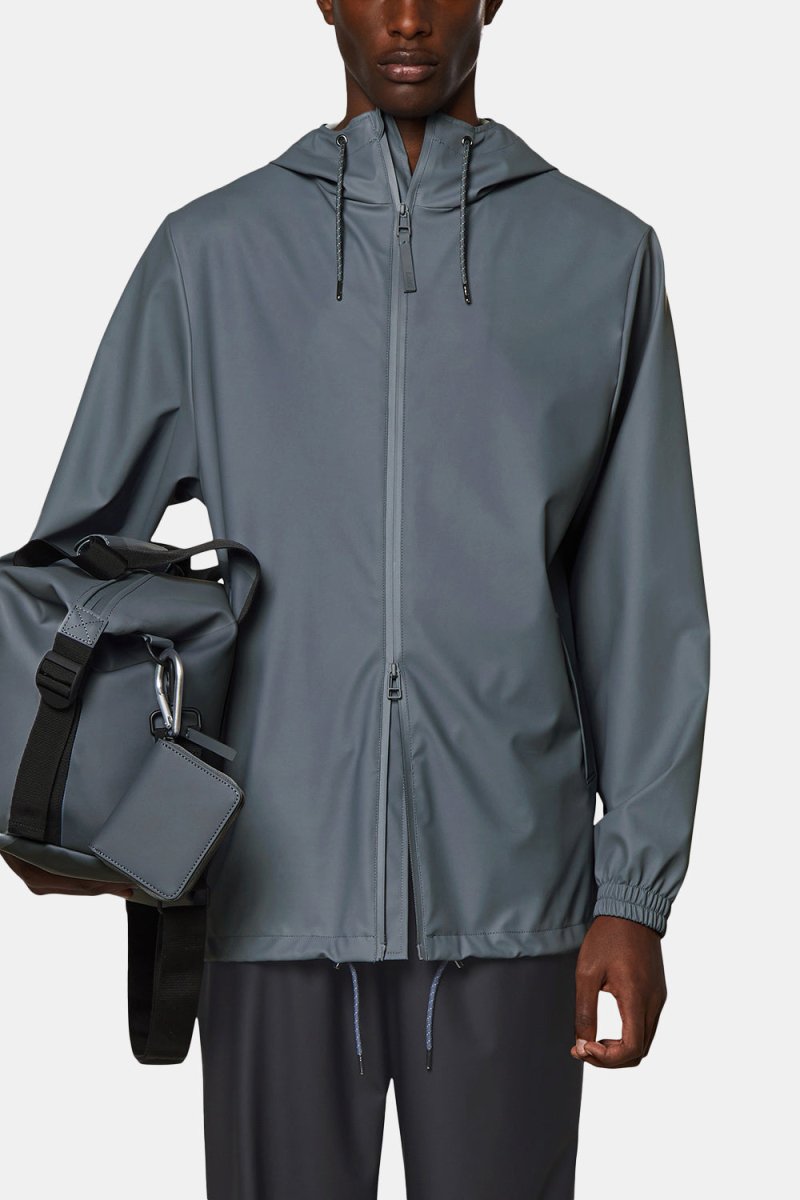 Rains Waterproof Storm Breaker Jacket River Blue