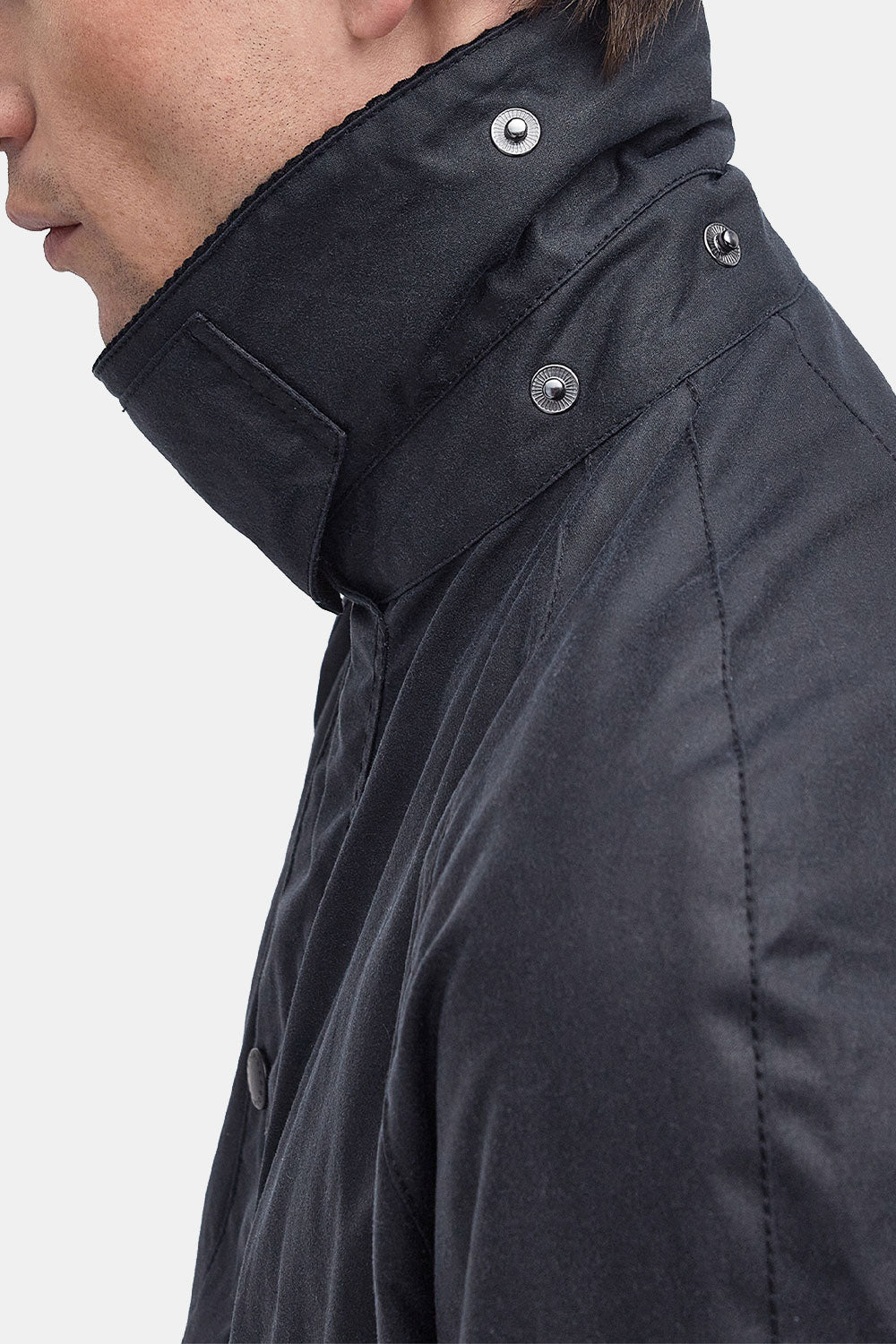 Barbour Ashby Waxed Jacket (Navy)