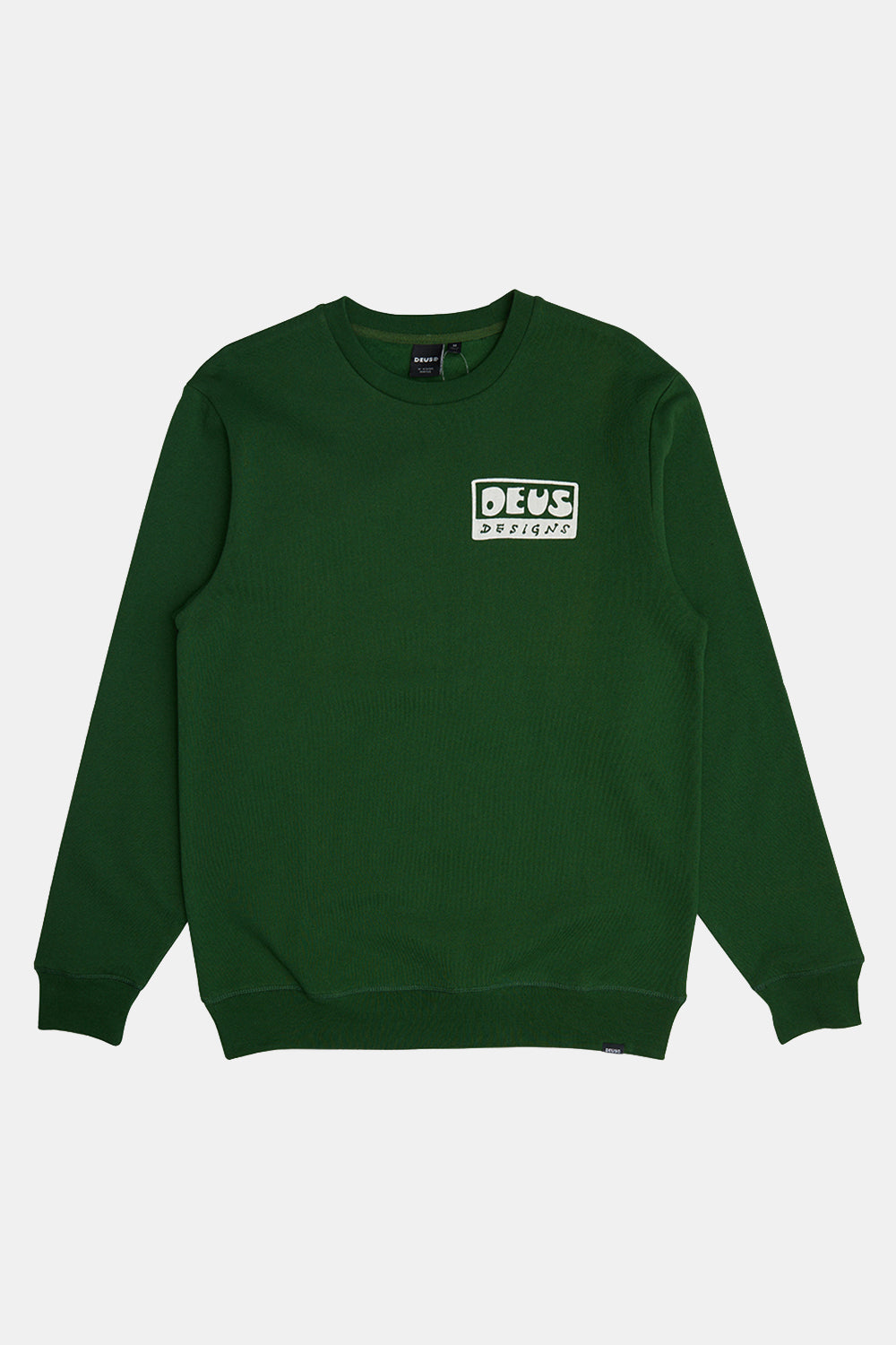 Deus Nice To See You Crew Sweatshirt (Hillside Green)