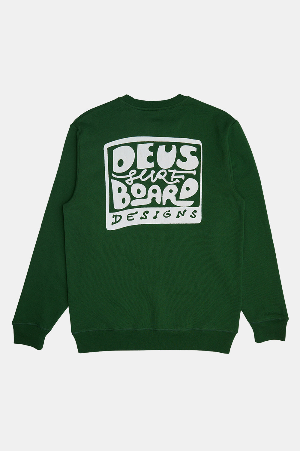 Deus Nice To See You Crew Sweatshirt (Hillside Green)