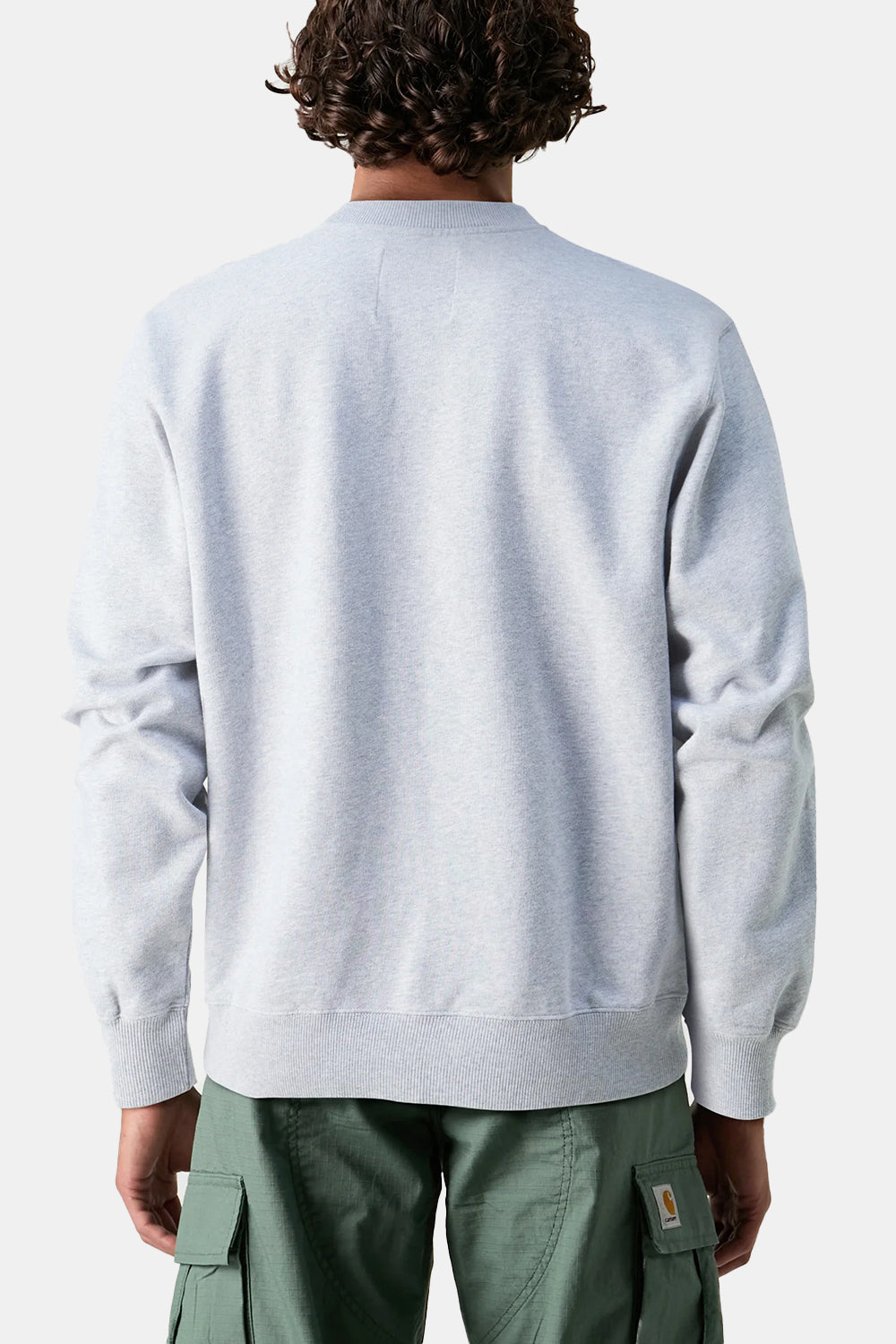 Edwin Japanese Sun Heavy Felpa Sweat (Grey Marl)