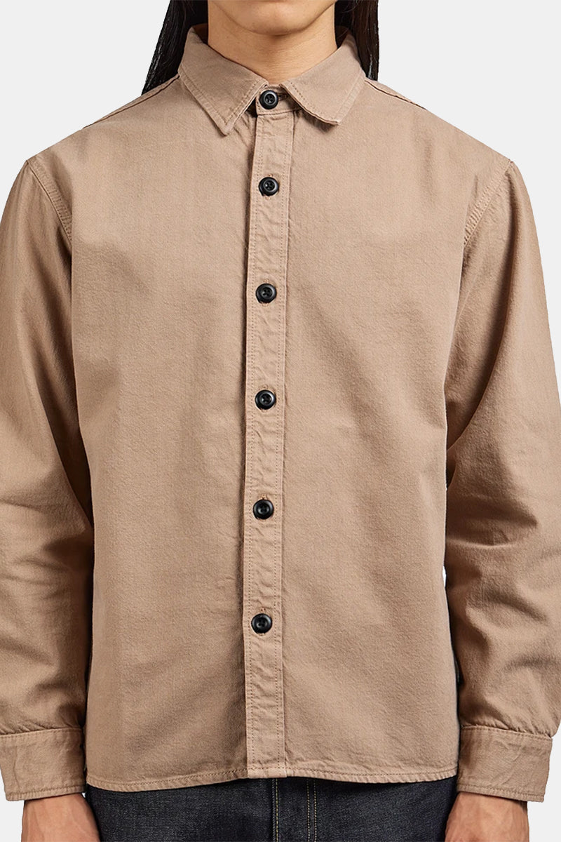 Edwin Sebastian Long Sleeve Shirt (Portabella)