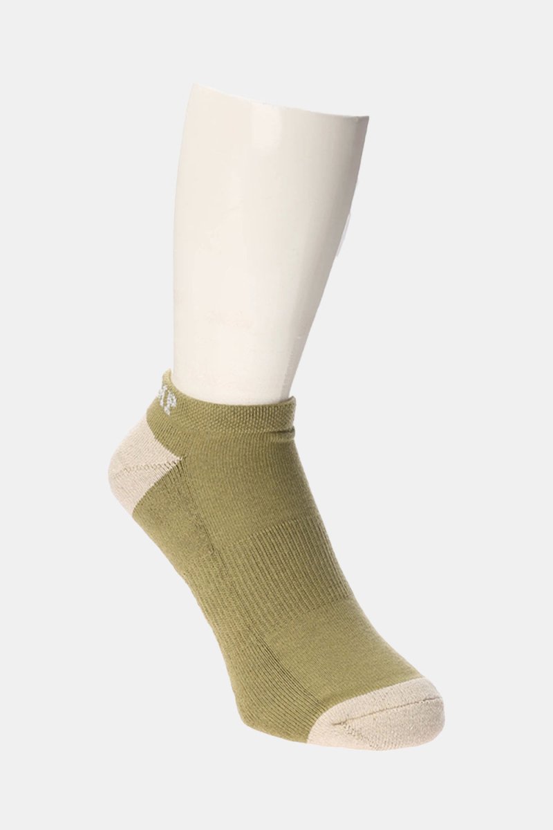 Anonymous Ism GOHEMP OC 2Panel Pile Ankle Sock (Green) | Socks