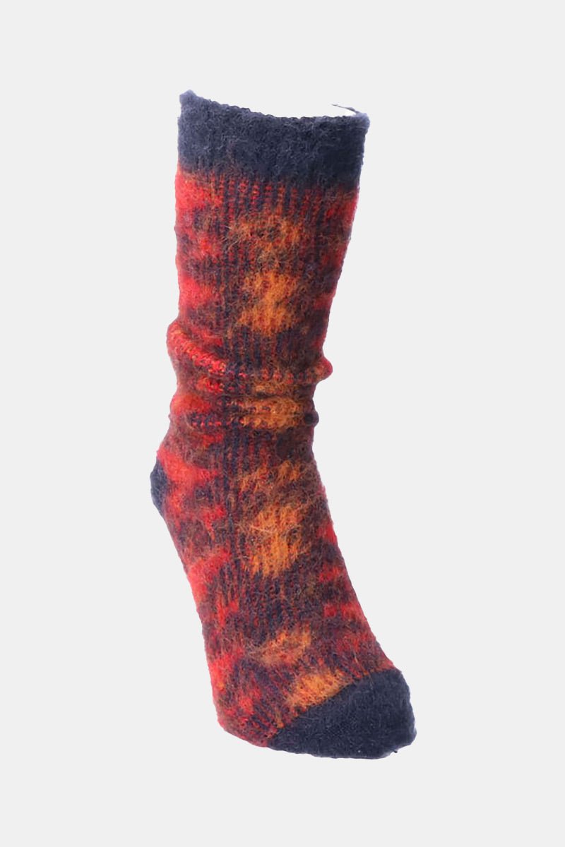 Anonymous Ism Napping Diamond JQ Crew Sock (Navy/Orange) | Socks