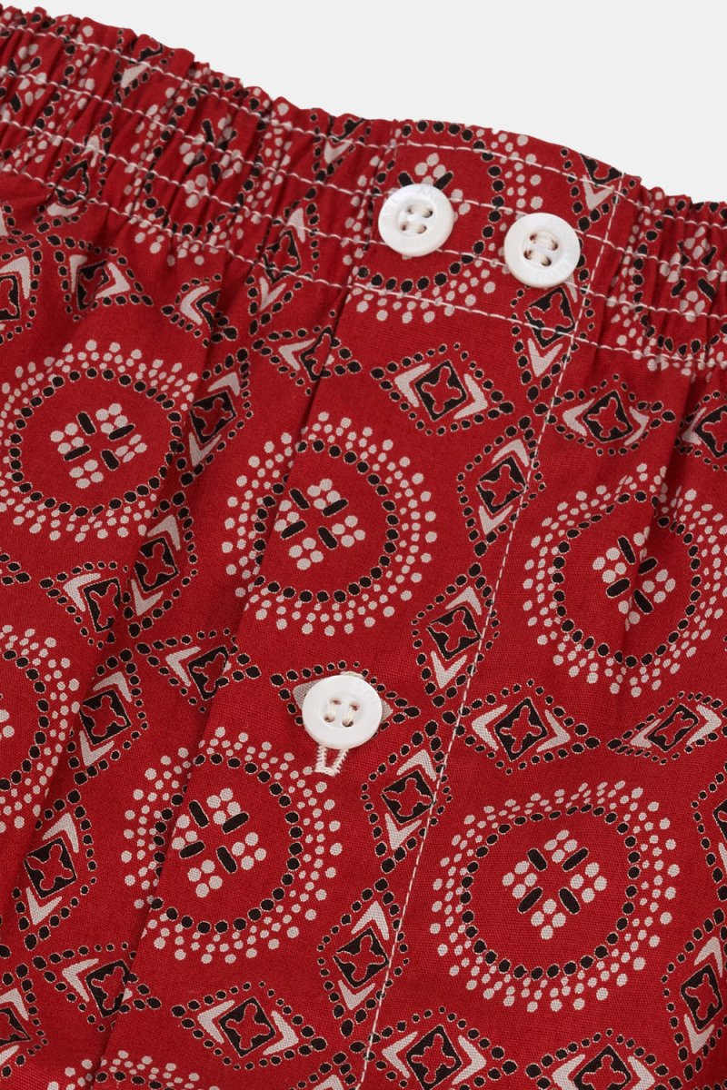 Anonymous Ism Vintage Bandana Print Boxers (Red) | Underwear