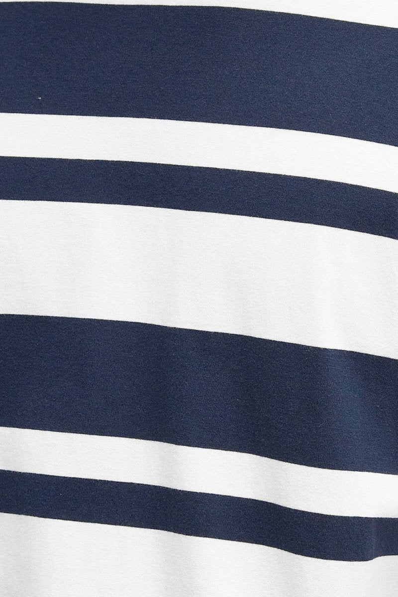 Barbour Friars Stripe T-Shirt (Navy) | T-Shirts