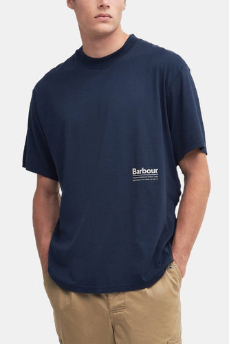 Barbour Portland T-Shirt (Navy) | T-Shirts