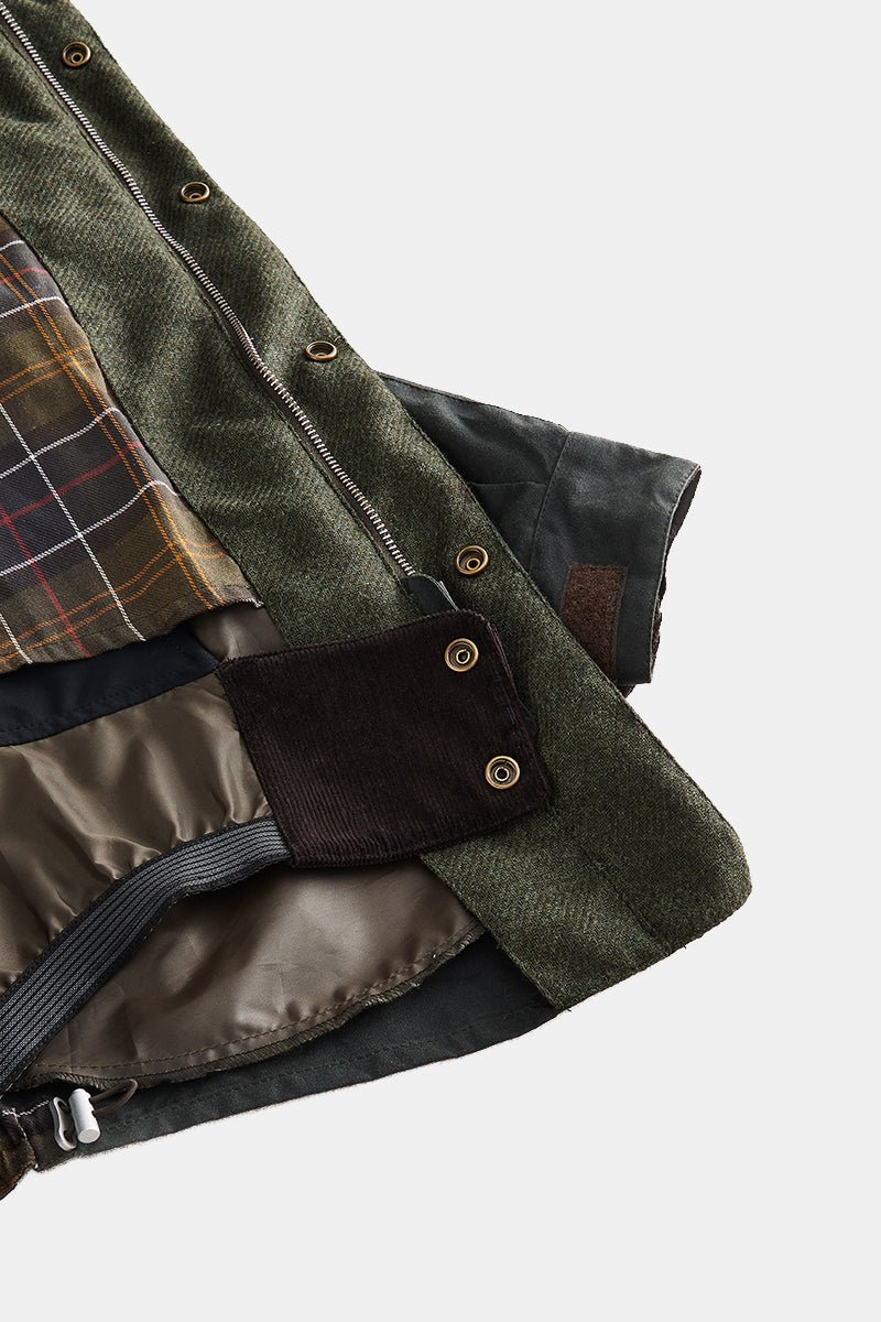 Barbour x TO KI TO Bicycle Wax Jacket (Sage) | Jackets