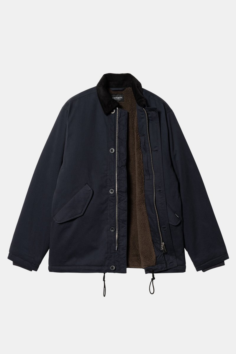 Carhartt WIP Declan Jacket (Dark Navy/Black) | Jackets