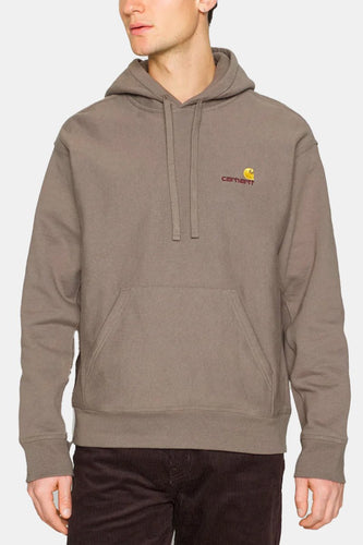 Carhartt WIP Hooded American Script Sweat (Teide) | Sweaters