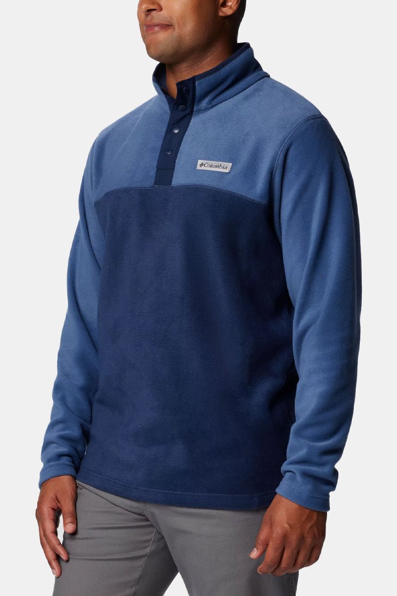 Columbia Steens Mountain™ II Half Snap Fleece (Collegiate Navy/Dark Mountain) | Sweaters