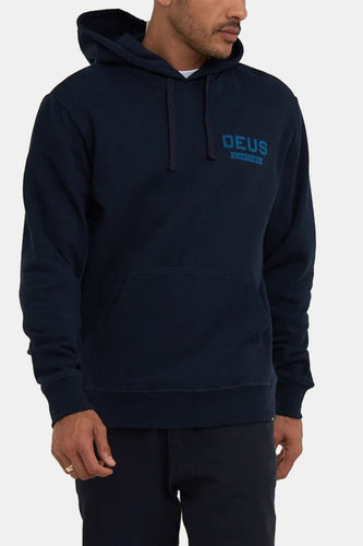 Deus Billy Hoodie (Navy) | Sweaters