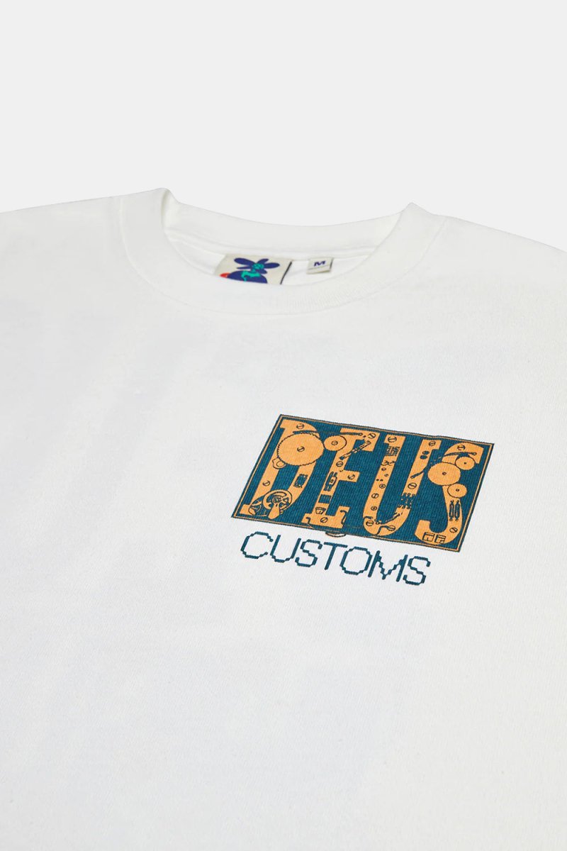 Deus Full Circuit T-shirt (Vintage White) | T-Shirts