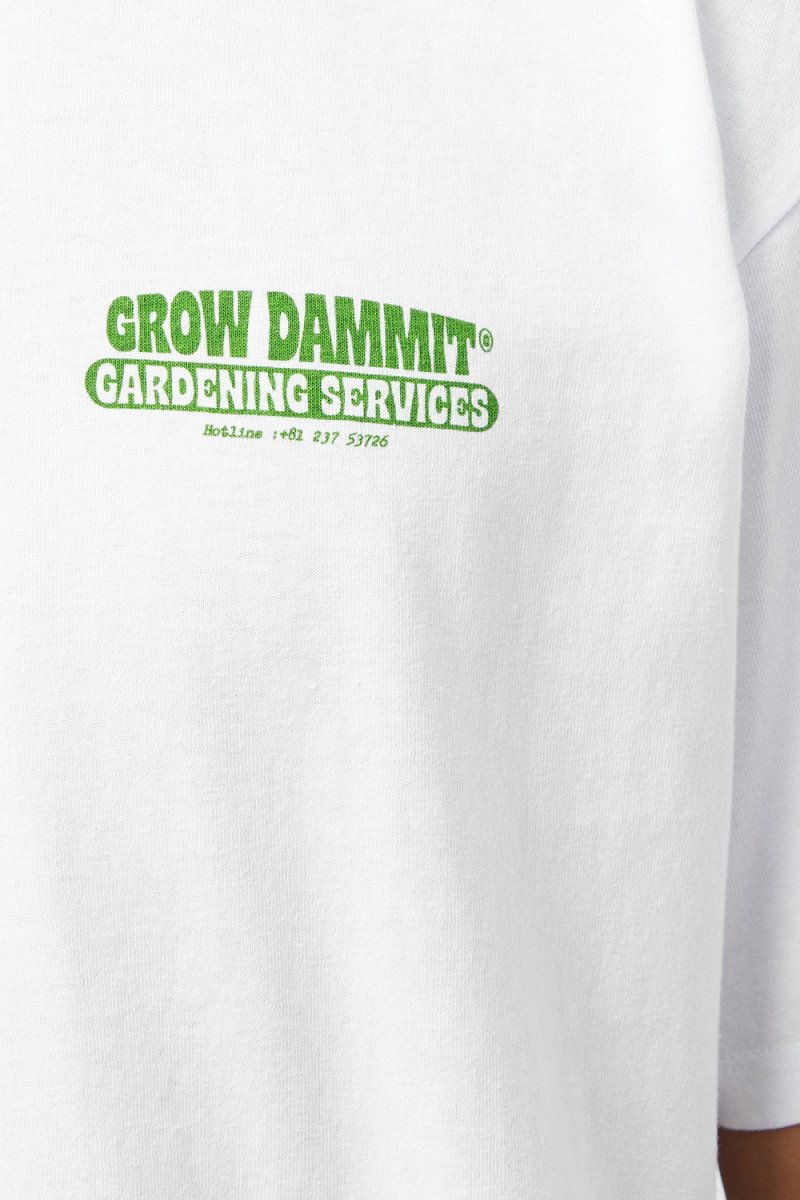 Edwin Gardening Services T-Shirt (White) | T-Shirts