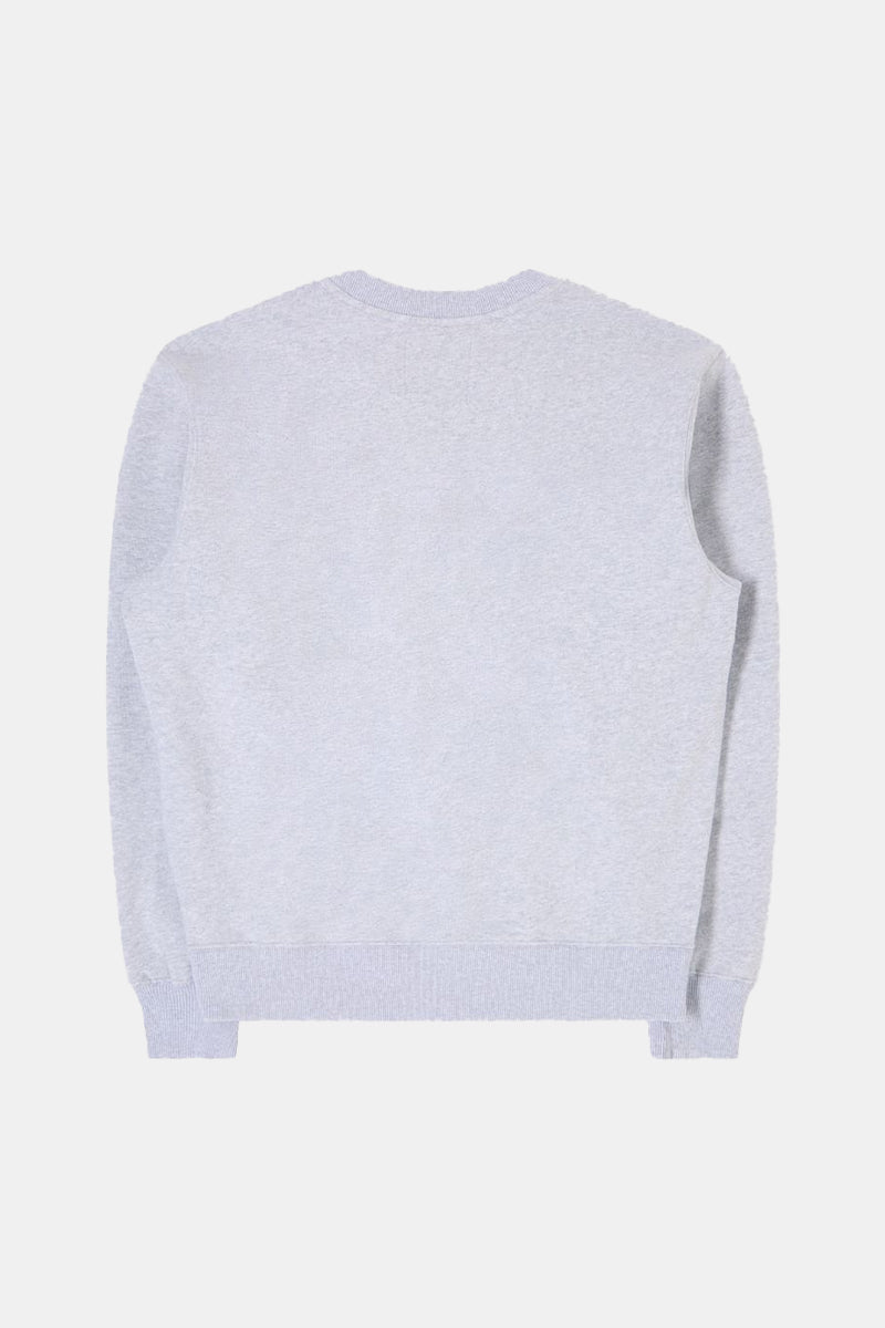 Edwin Japanese Sun Heavy Felpa Sweat (Grey Marl) | Sweaters