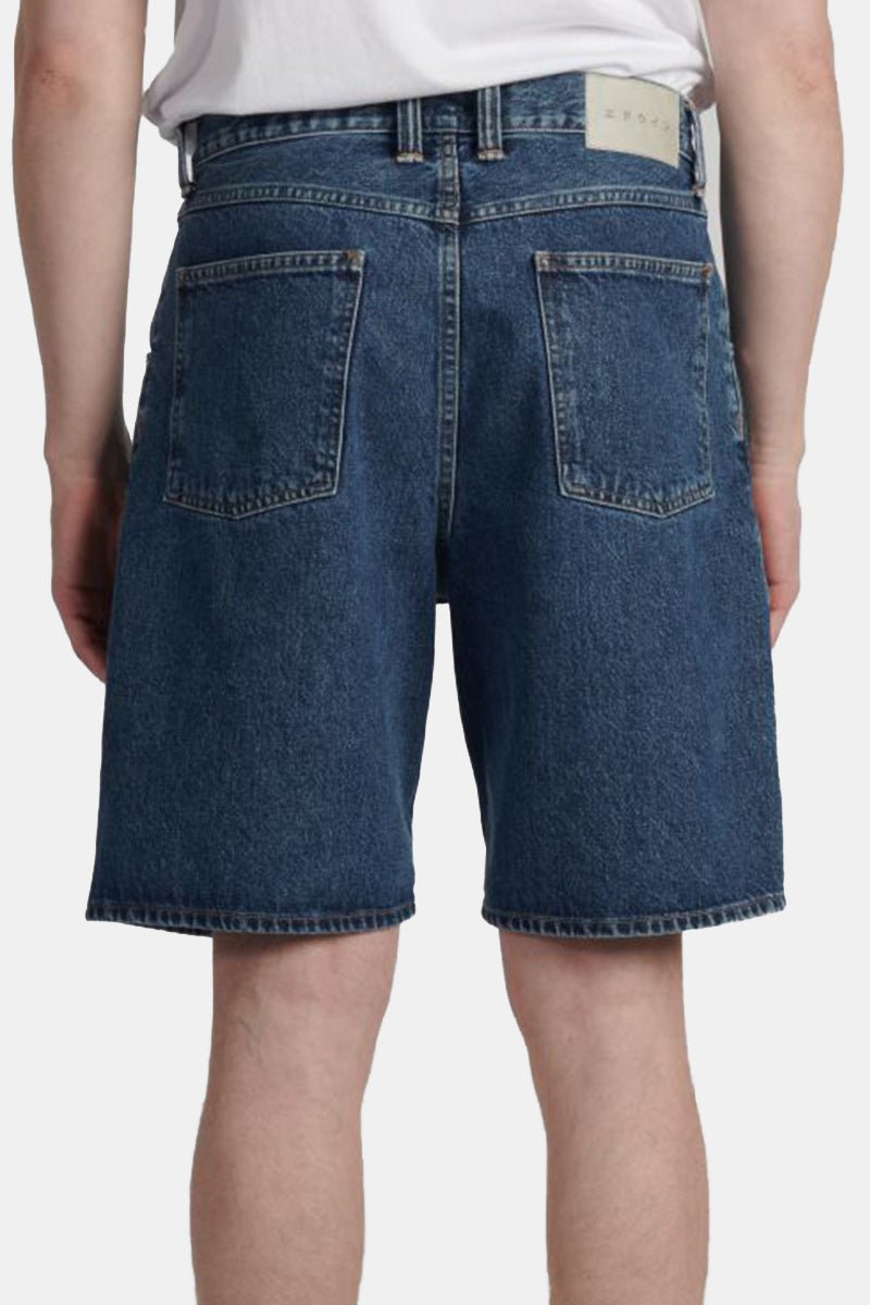 Edwin Tyrell Mid Marble Shorts (Arctic Blue) | Shorts