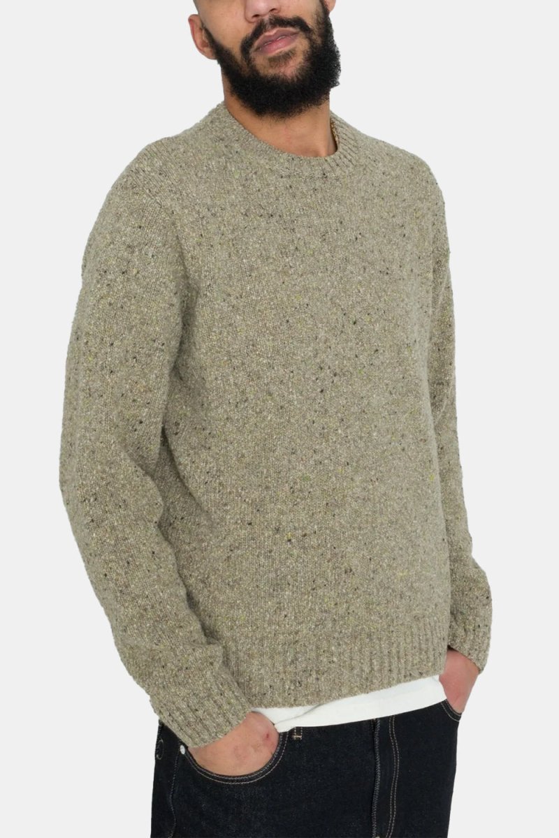 Folk Chain Crew (Light Sage) | Sweaters