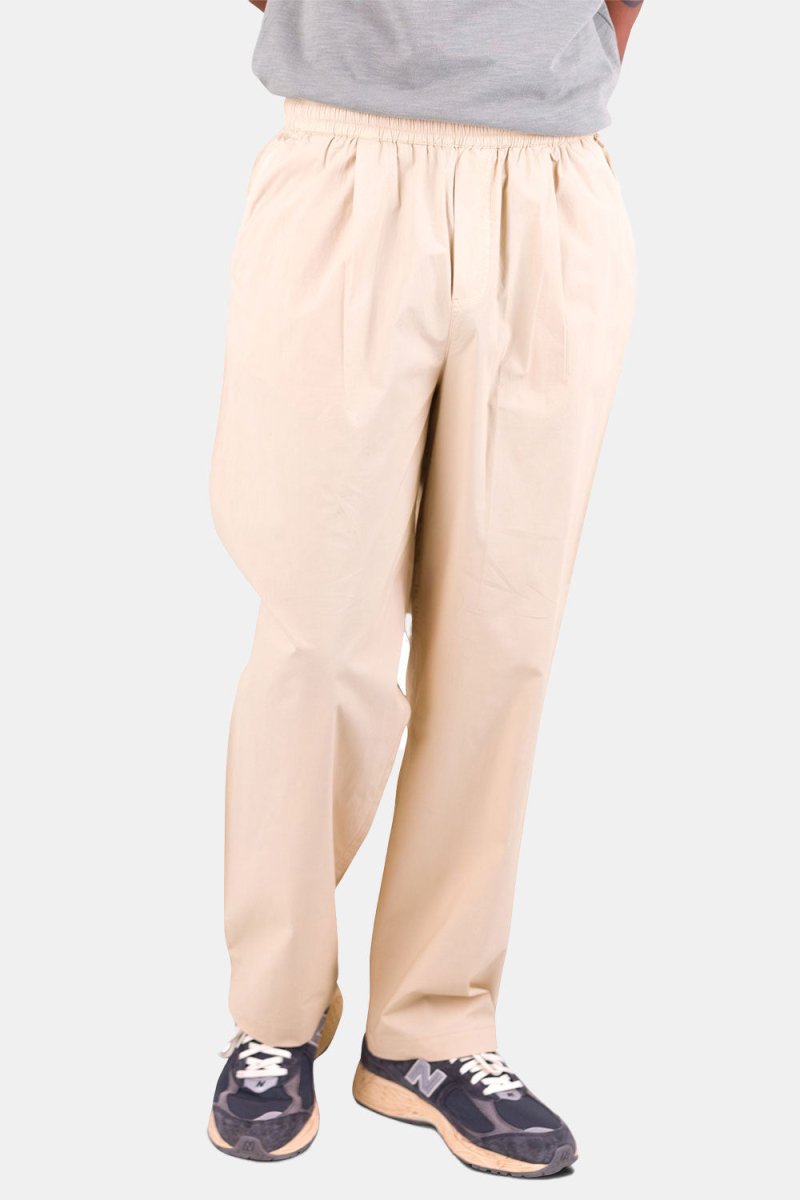 Folk Drawcord Loose Trouser (Light Stone) | Trousers