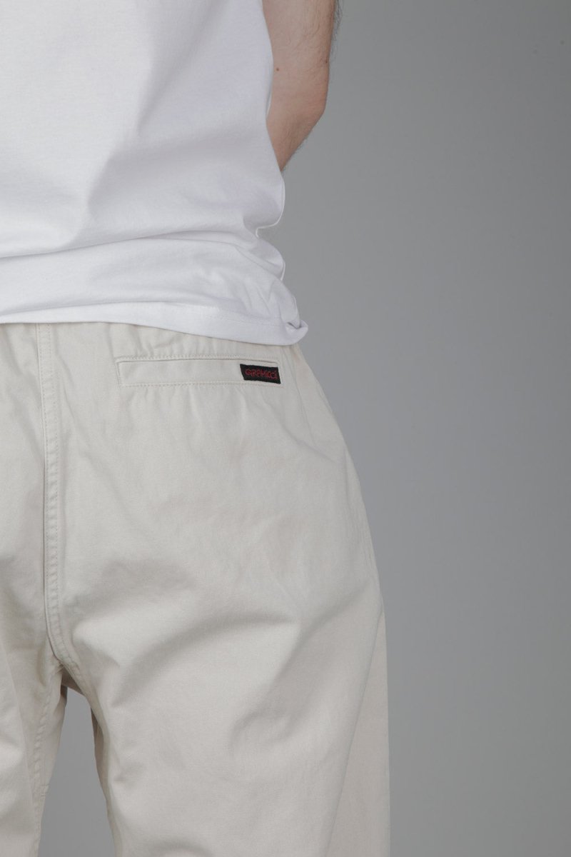 Gramicci G Pants Double-ringspun Organic Cotton Twill (Greige) | Trousers