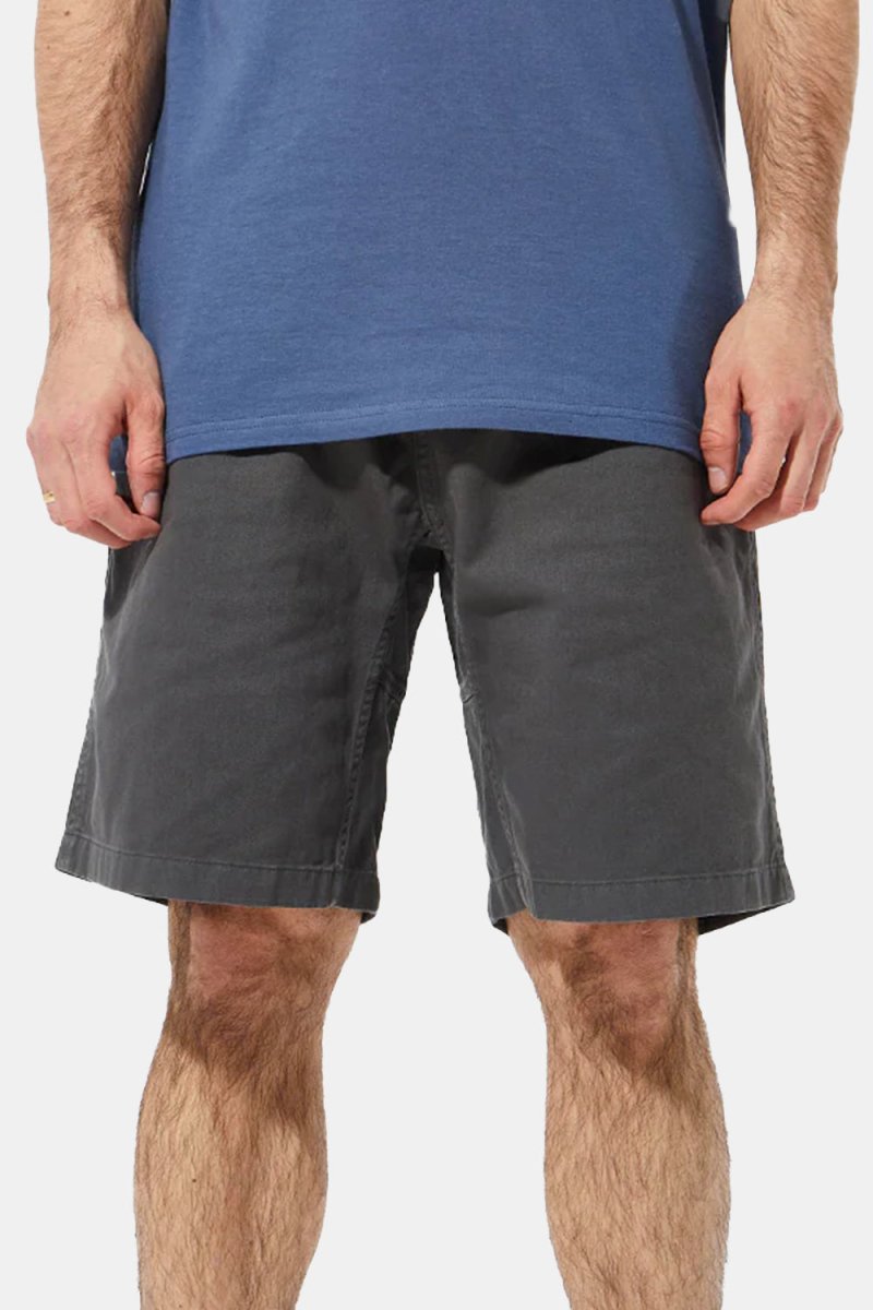 Gramicci G-Shorts Double-ringspun Organic Cotton Twill (Charcoal) | Shorts