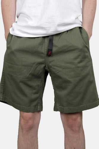 Gramicci G-Shorts Double-ringspun Organic Cotton Twill (Olive) | Shorts