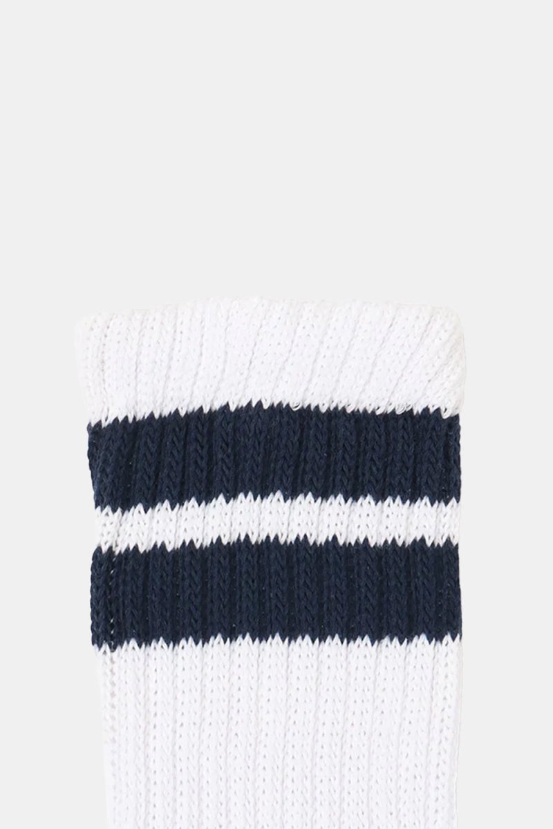 Healthknit 3 Pack 3 Line Crew Socks (Navy/Black/Grey) | Socks