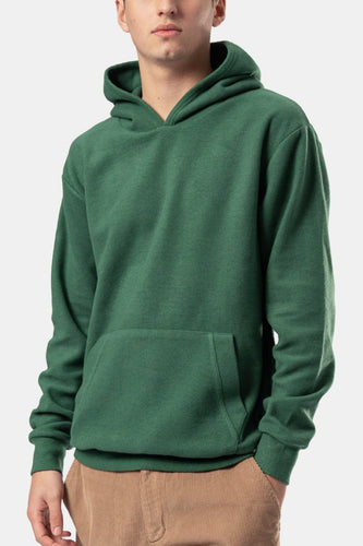 La Paz Matias Fleece Hoodie (Green Fleece) | Sweaters