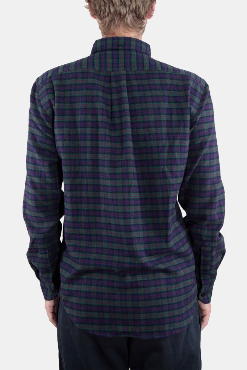 Portuguese Flannel Blom ESP Check Shirt (Blue / Purple) | Shirts