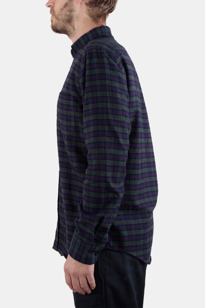 Portuguese Flannel Blom ESP Check Shirt (Blue / Purple) | Shirts