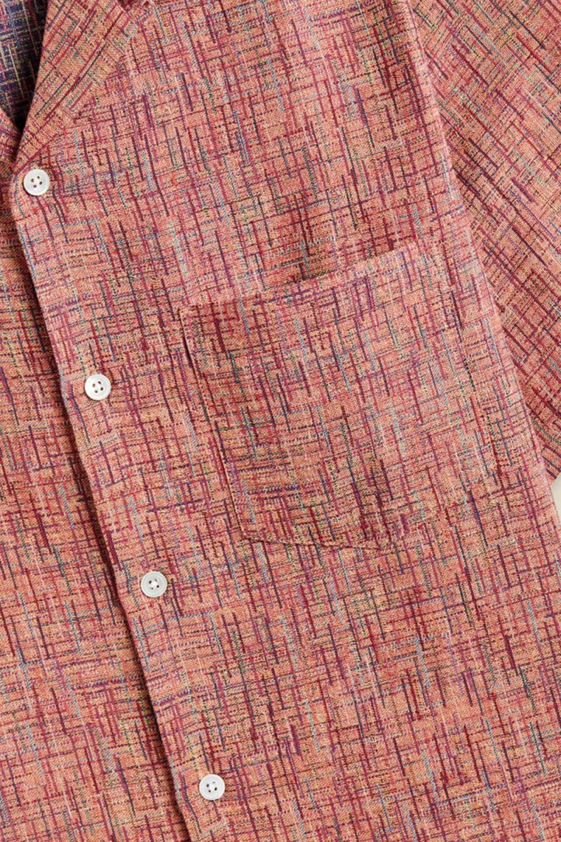 Portuguese Flannel Boucle Shirt (Grape Print) | Shirts