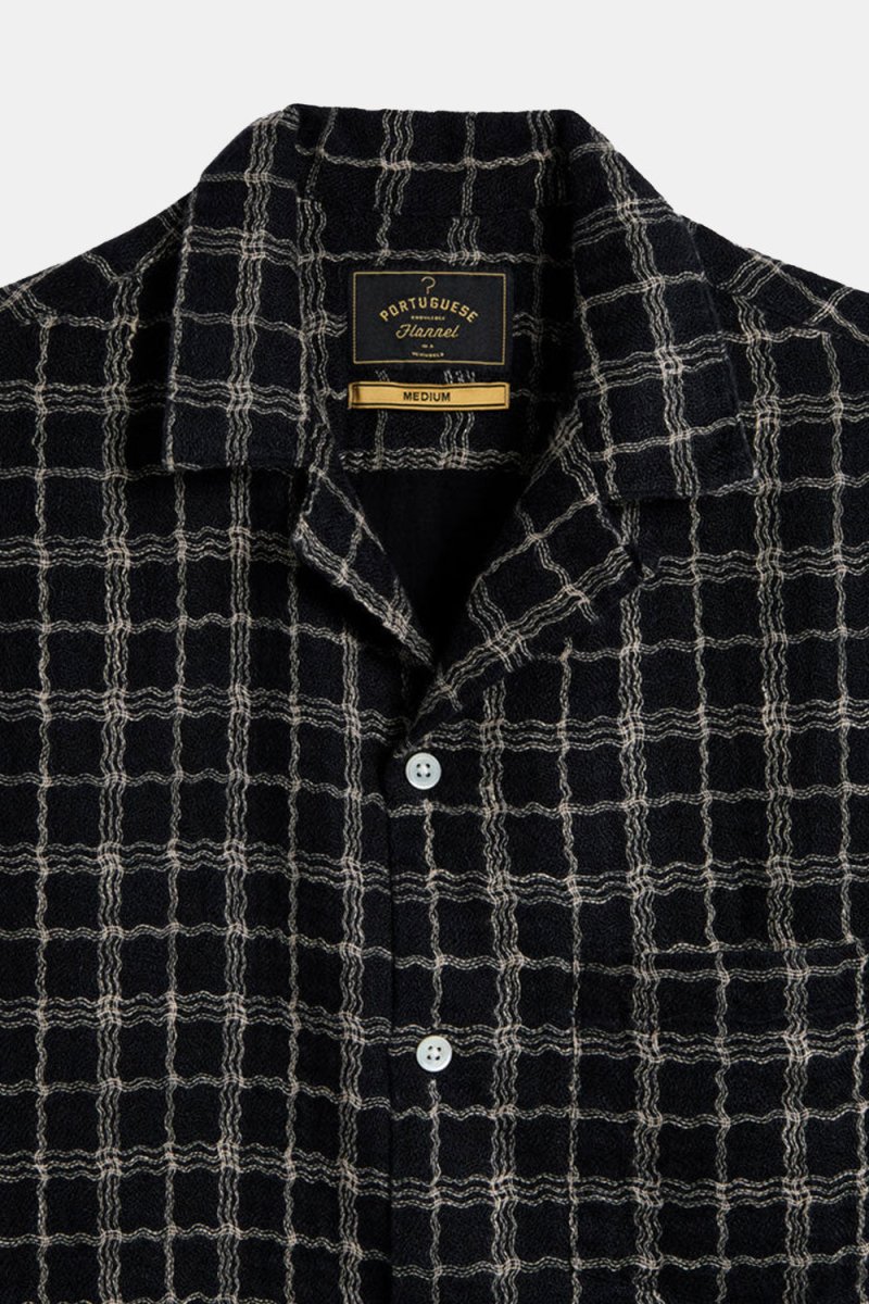 Portuguese Flannel Dorne Shirt (Black) | Shirts