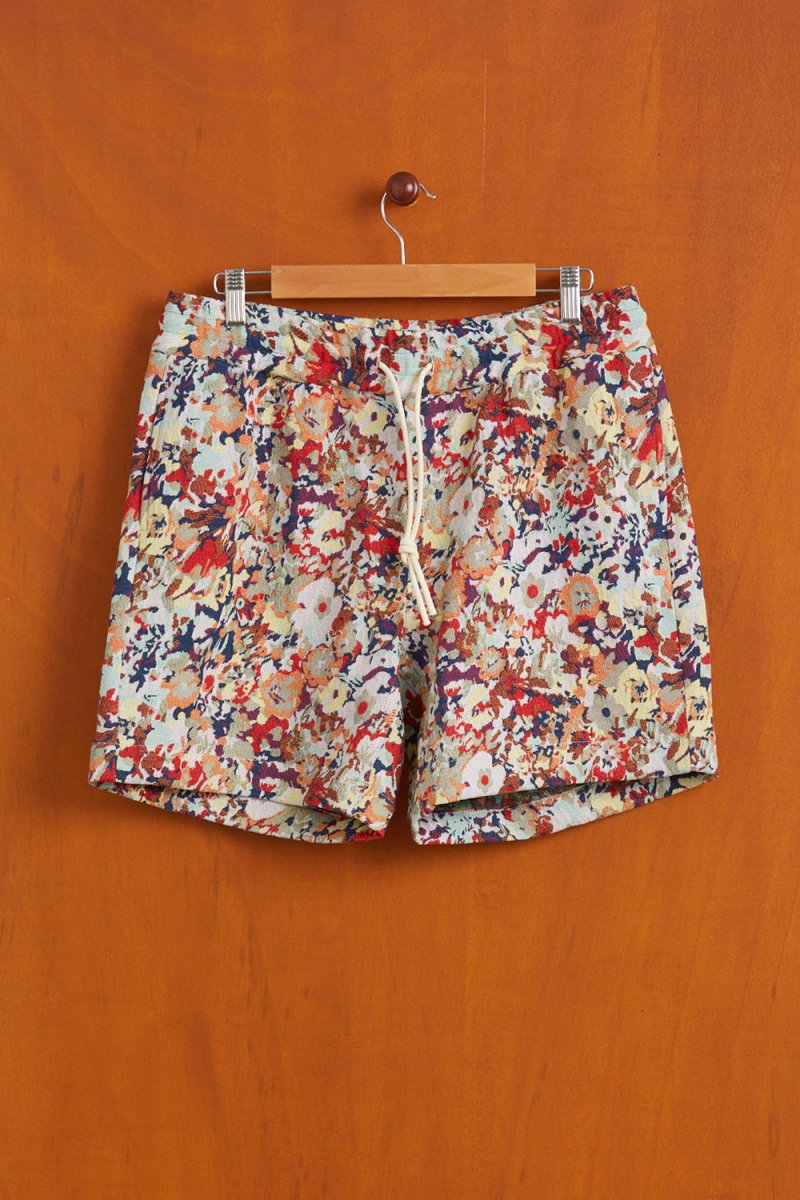 Portuguese Flannel Orchard Camo Shorts (Multi) | Shorts