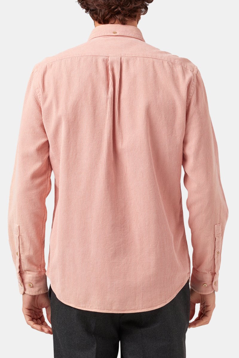 Portuguese Flannel Thick Lobo Cotton-Corduroy Shirt (Old Rose Pink) | Shirts