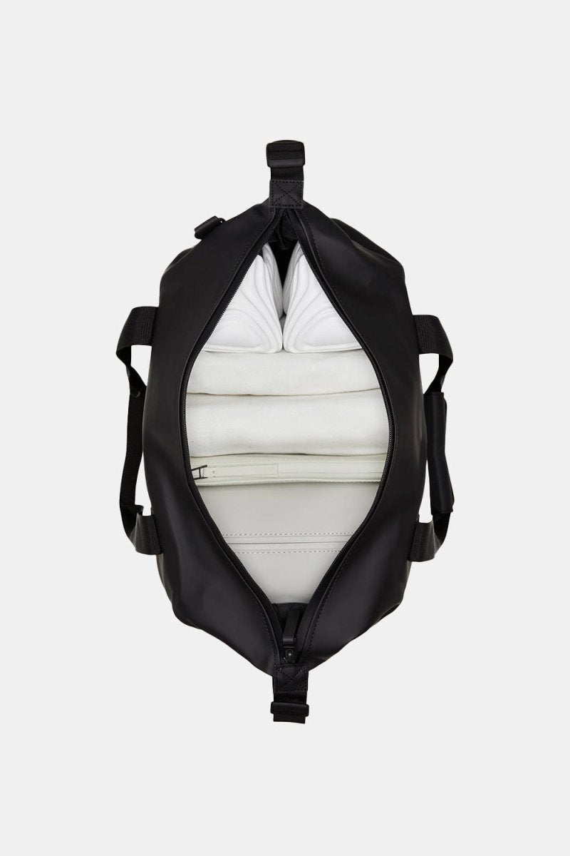 Rains Hilo Small Weekend Bag (Black) | Bags