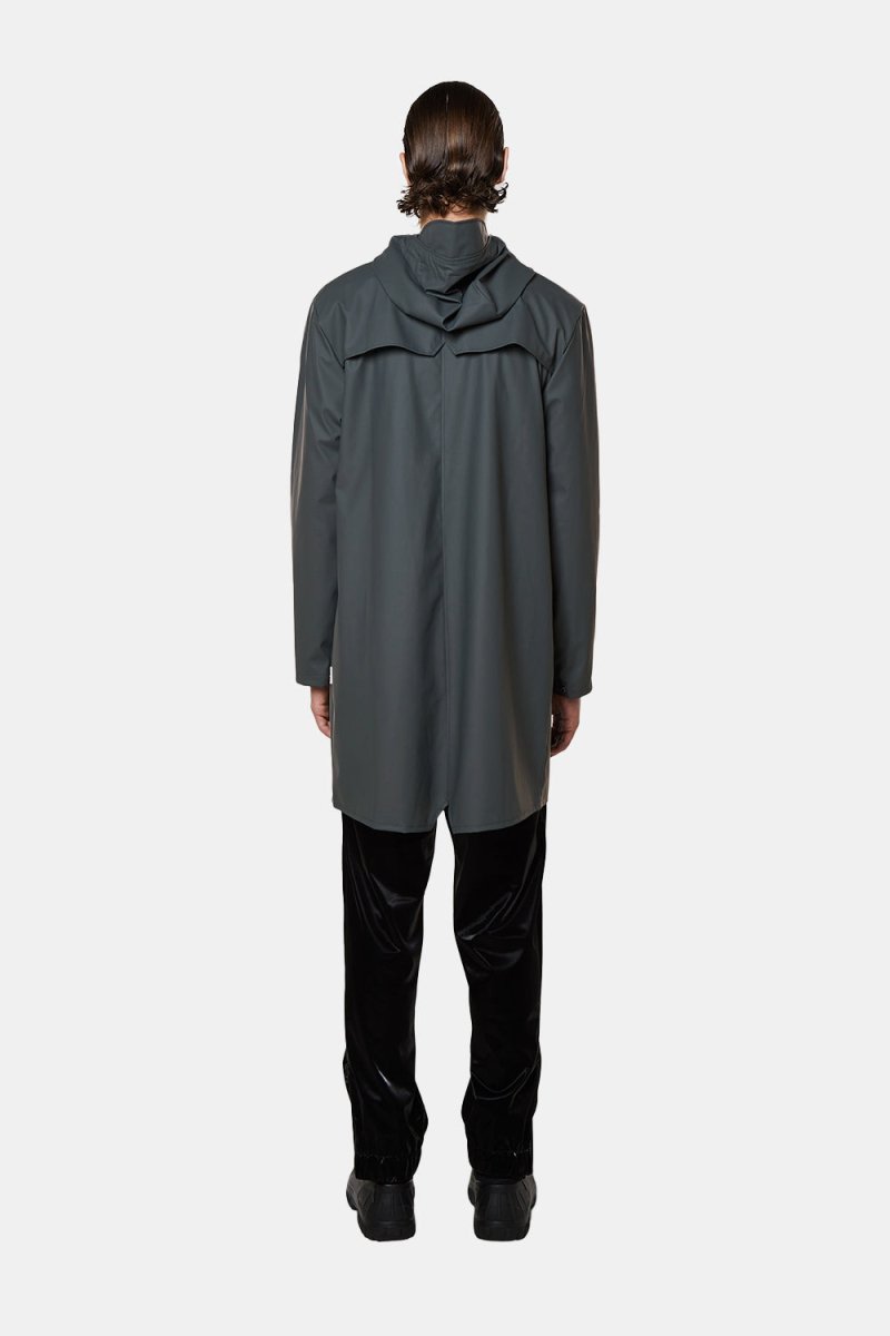 Rains Long Jacket (Slate) | Jackets