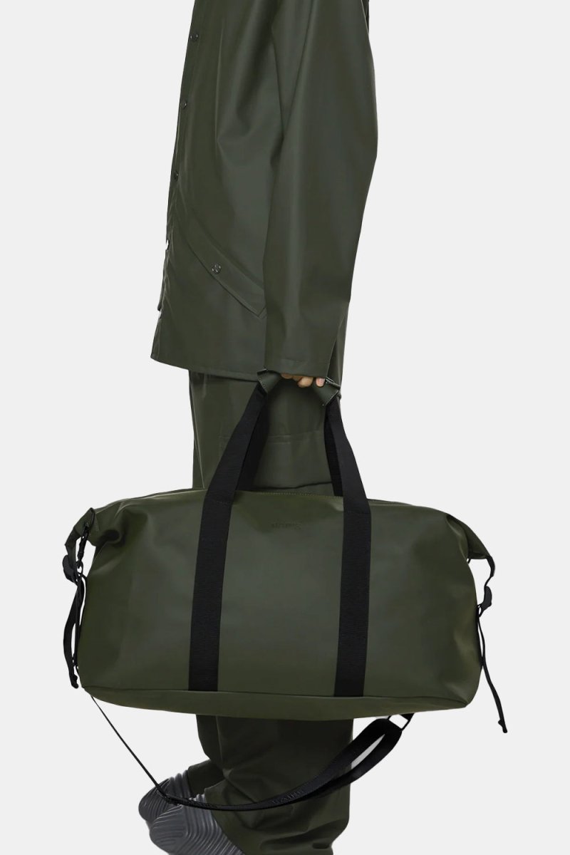 Rains Overnight Waterproof Weekend Bag (Green) | Bags