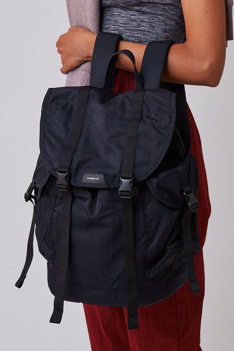 Sandqvist Charlie Backpack (Black) | Bags