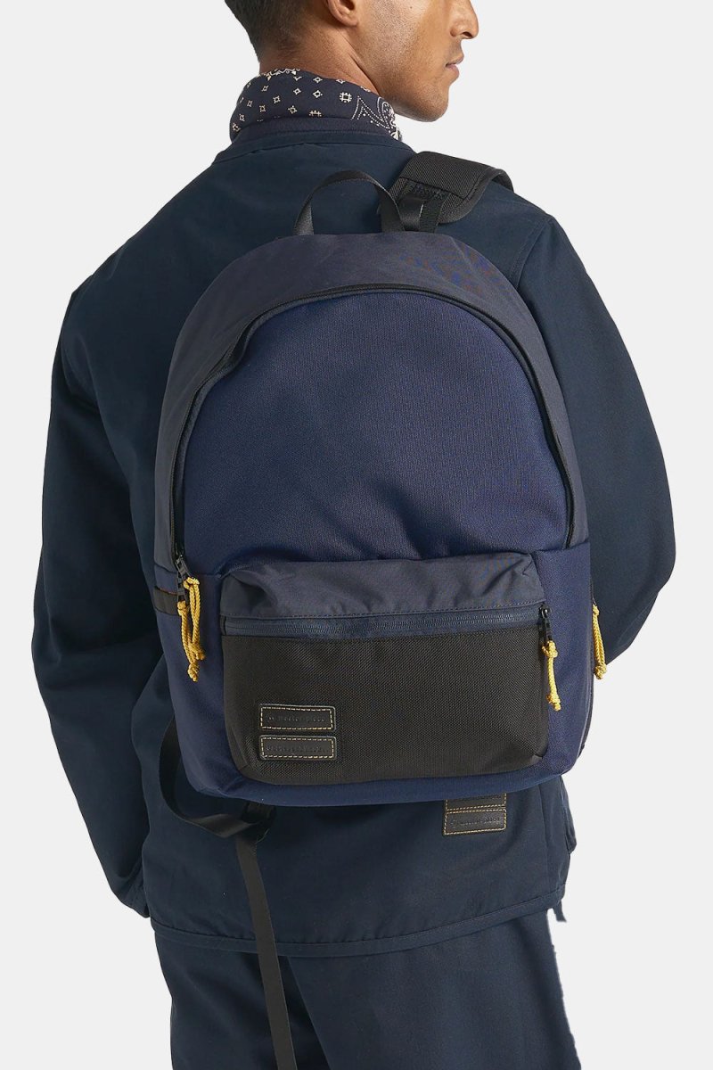 Universal Works Backpack (Navy Recycled Tech Canvas) | Bags