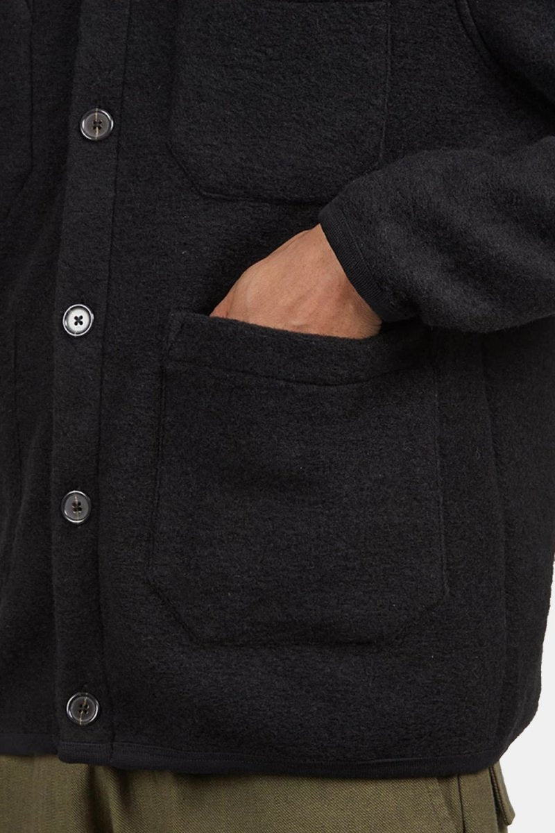 Universal Works Cardigan (Black) | Sweaters