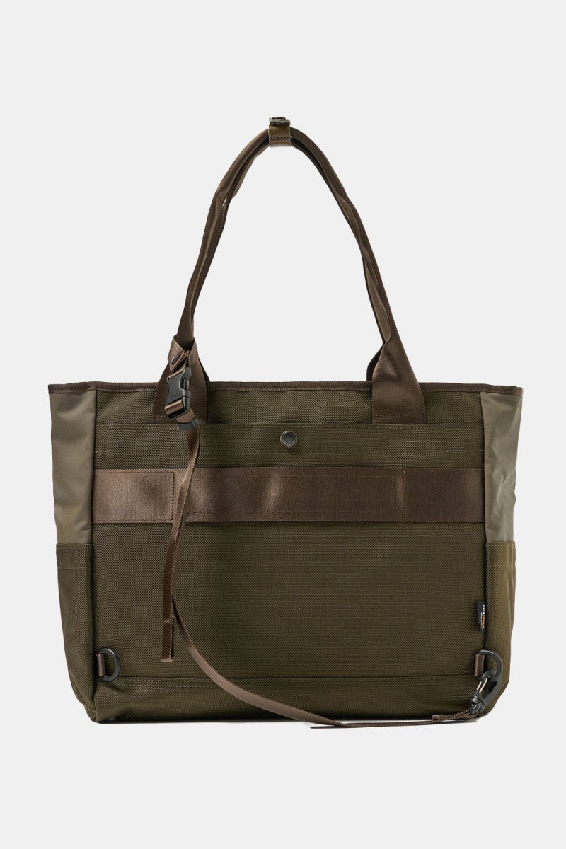 Universal Works Tote Bag (Olive Recycled Tech Canvas) | Bags