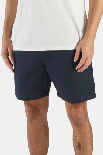 Universal Works Twill Beach Short (Navy) | Shorts